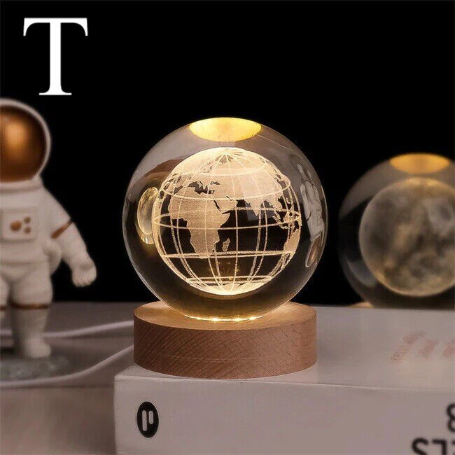 Crystal Ball Night Lamp-حجم كبير - الصورة 7