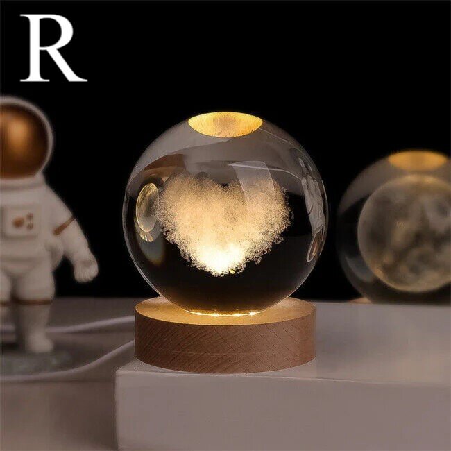 Crystal Ball Night Lamp-حجم كبير - الصورة 6