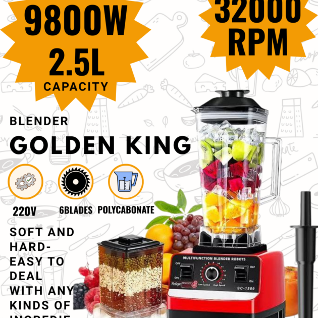 blender 2.5L/9800W-GOLDEN KING